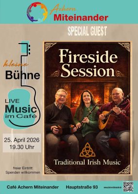 Poster Fireside neu A4