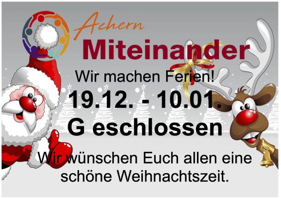 Weihnachten Ferien